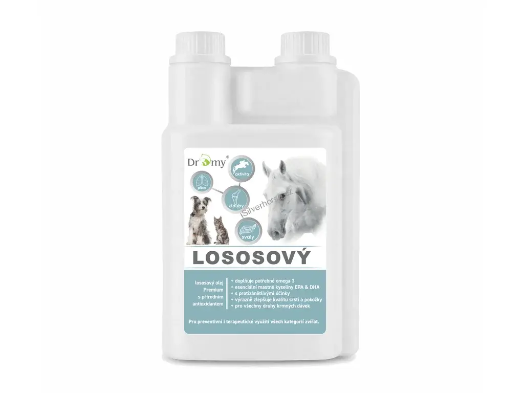 Dromy Lososový olej Premium 1l
