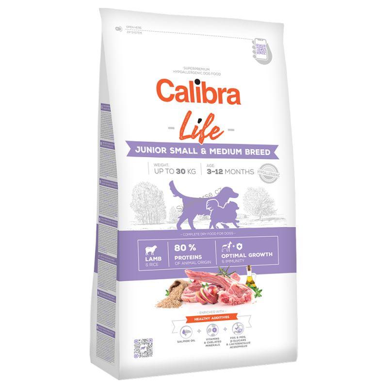 Calibra Dog Life Junior Small&Medium Breed Lamb 12kg