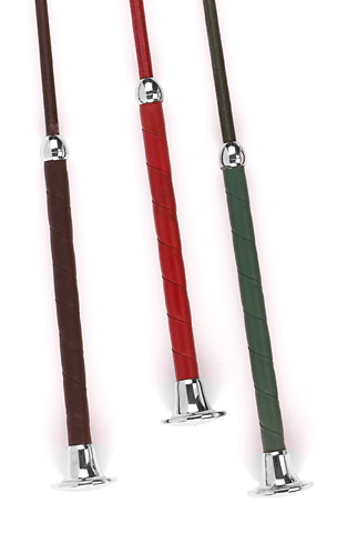 Drezůrní bič 100 cm, grif kůže