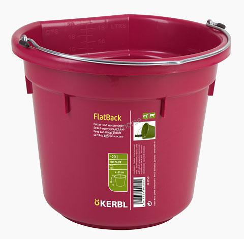 Kbelík na krmivo a vodu, plast FlatBack