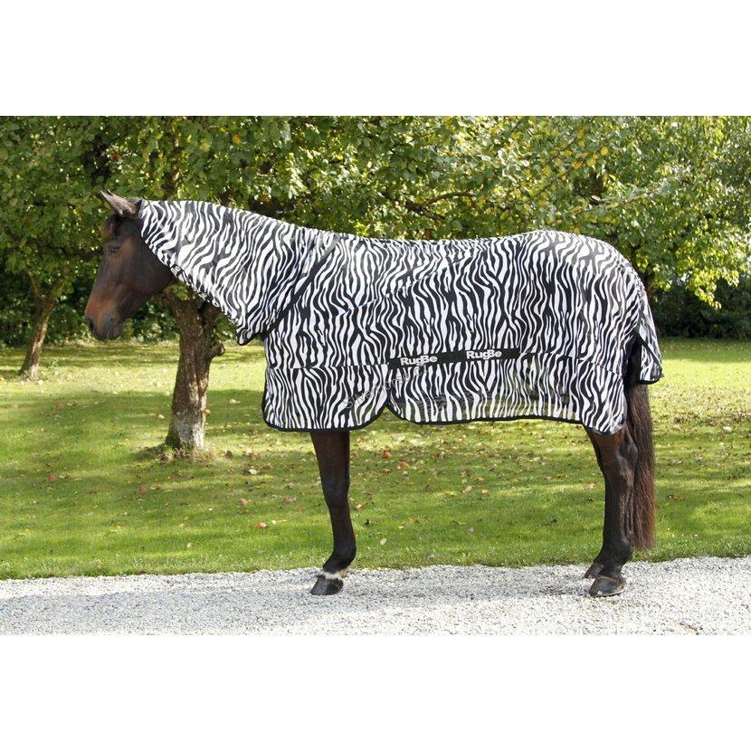 Antialergická deka proti hmyzu pro koně s nákrčníkem ZEBRA