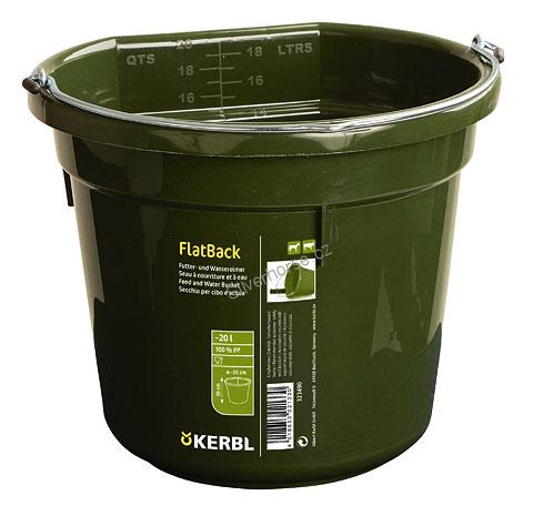 Kbelík na krmivo a vodu, plast FlatBack
