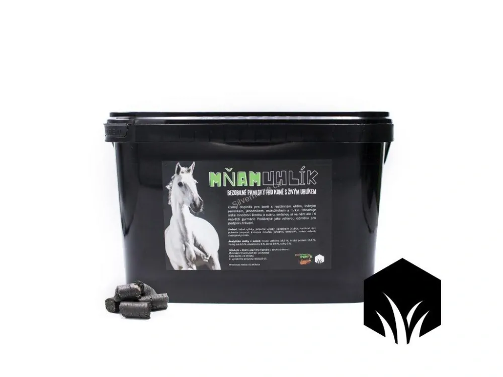 MňamUhlík - bezobilné pamlsky s Živým Uhlíkem 750g
