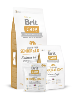 Brit Care Dog Grain-free Senior Salmon & Potato 3 kg