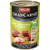 GRANCARNO Adult - králík + bylinky 800g