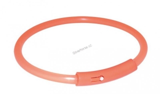 Trixie Light Band oranžový blikací obojek XL 58 cm