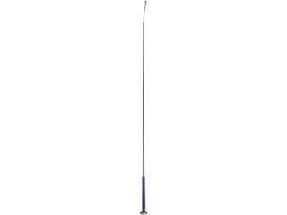 Drezůrní bič 100 cm, grif kůže