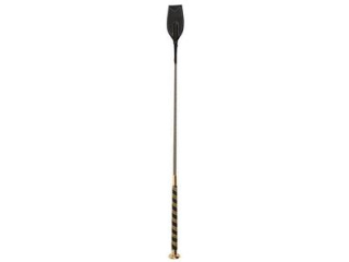 Jezdecký bičík s koženou plácačkou 65 cm