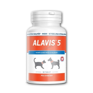 Alavis 5 pro psy a kočky 90 tbl
