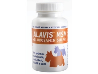 Alavis MSM+Glukosamin sulfát pro psy 60tbl