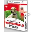 Attack obojek antiparazitární 65cm pes