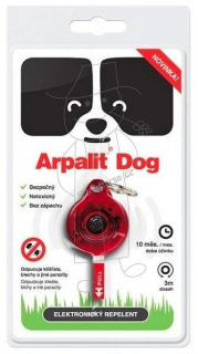 Elektr. odpuzovač klíšťat Arpalit Dog pro psy 1ks