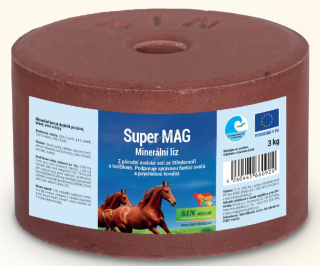 Minerální liz s hořčíkem, vápníkem a fosforem Super Mag 3kg