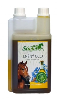 Stiefel Lněný olej lisovaný za studena 1l