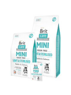 Brit Care Dog Mini Grain Free Light & Sterilised 2kg