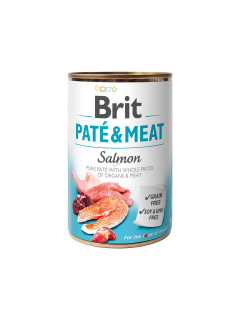 Brit Dog konz Paté & Meat Salmon 400g