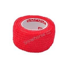Obinadlo elast. CoPoly 2,5cm x 4,6m červená