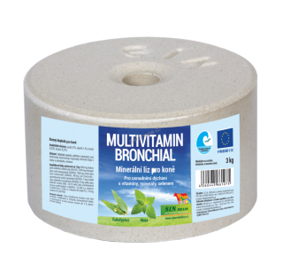 Bronchial, minerální multivitaminový liz na uvolnění dýchacích cest, balení 3kg