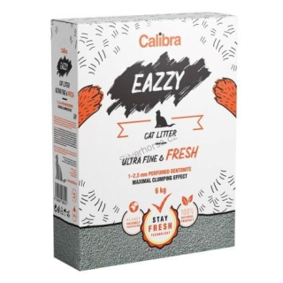 Calibra EAZZY Cat podestýlka Ultra Fine & Fresh 6kg