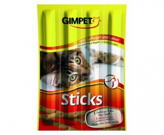 Gimpet Sticks drůbež+játra 4ks