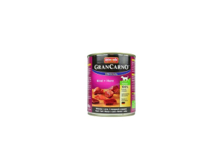 GRANCARNO ADULT- hovězí+srdce 800g
