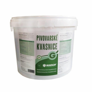 Pivovarské kvasnice granulované 5kg