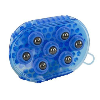 Magnetické masážní hřbílko,modrá