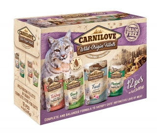 Carnilove Cat Pouch MULTIPACK 12x85g