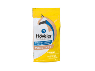 Höveler Pamlsky PUR stixx + banán 1 kg