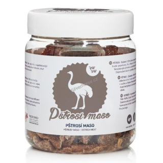 Raw Raw pochoutka mrazem sušené Pštrosí maso 90g