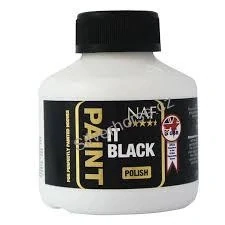 Paint it - čierny a bezfarebný lak na kopytá, Black (černý) lahvička 250ml-1 ks