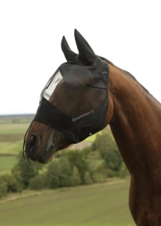 Maska proti hmyzu pro koně s třásněmi