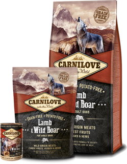 Carnilove Dog Lamb & Wild Boar 1,5kg